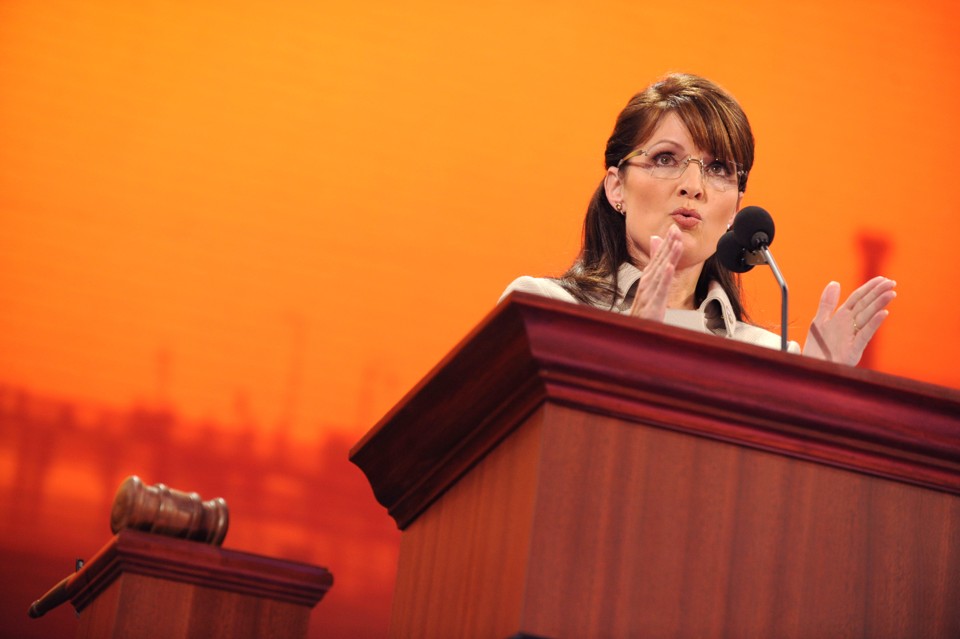Sarah Palin é a candidata republicana a vice-presidente dos EUA | ROBYN BECK/AFP