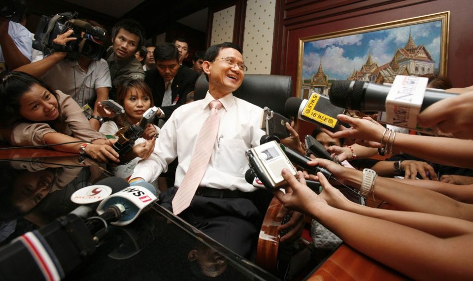 Ocupação de sede do governo levou o novo prêmie Wongsawat a priorizar à reconciliação nacional: ligação com ex-prêmie Thaksin desperta resistências nos rebeldes | Sukree Sukplang / Reuters