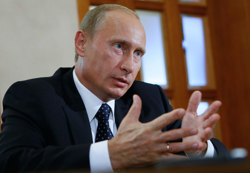 Putin ficou perplexo com a "intensidade da máquina de propaganda ocidental", que não entende a guerra na Geórgia | Ria Novosti / AFP