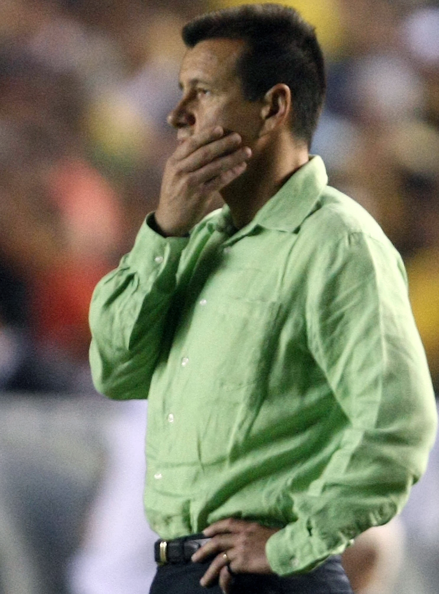 Dunga reafirmou sua confiança em Ronaldinho Gaúcho | Vanderlei Almeida / AFP