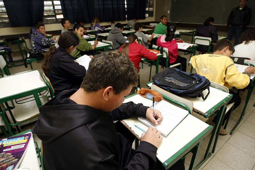 Escola Vinícius de Moraes, em Monte Castelo: incentivo aos estudos | Hedeson Alves/Gazeta do Povo