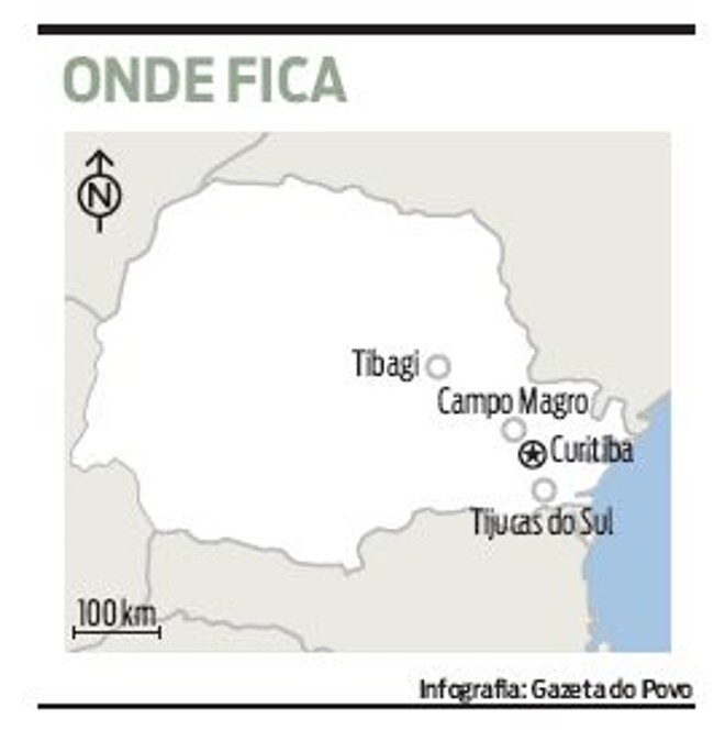 Veja onde fica Tijucas do Sul | 