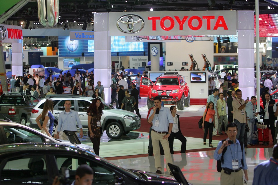 O Salão do Automóvel espera receber 650 mil visitantes até o dia 9 de novembro | Valterci Santos/Gazeta do Povo