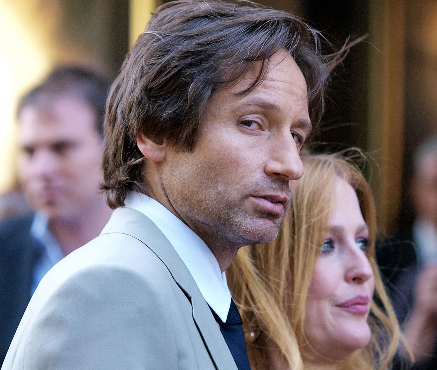 Casamento de David Duchovny chega ao fim | MAX NASH/AFP