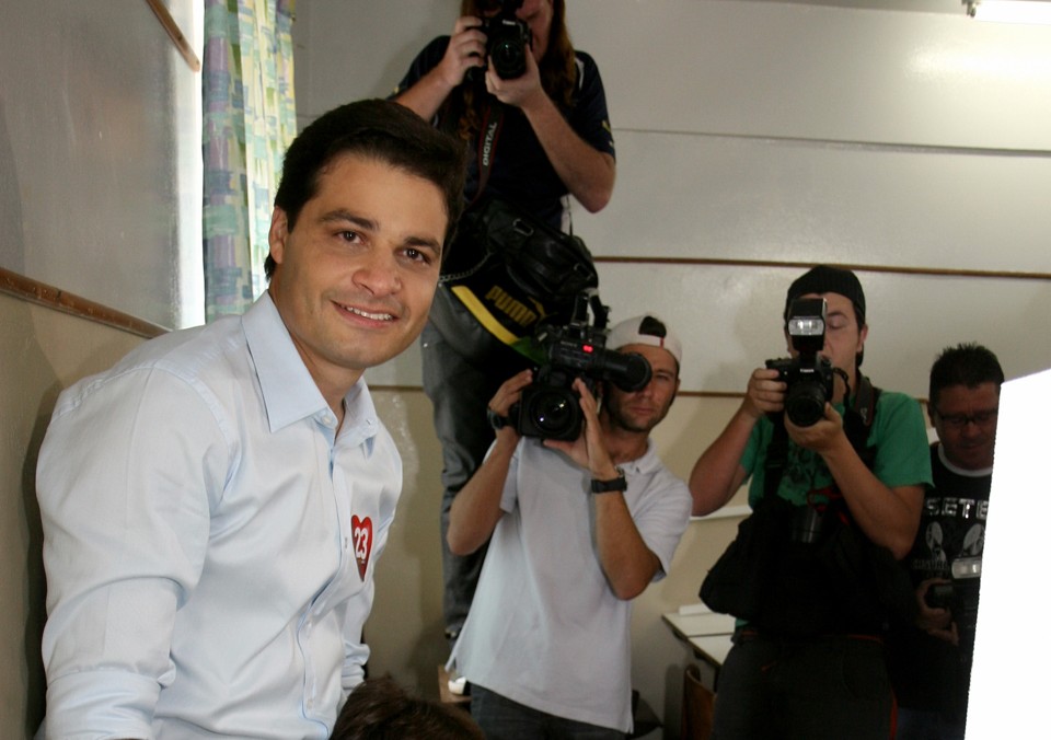 Sandro Alex admitiu que esta pode ser uma das eleições mais disputadas da história da cidade | HENRY MILLEO - GAZETA DO POVO