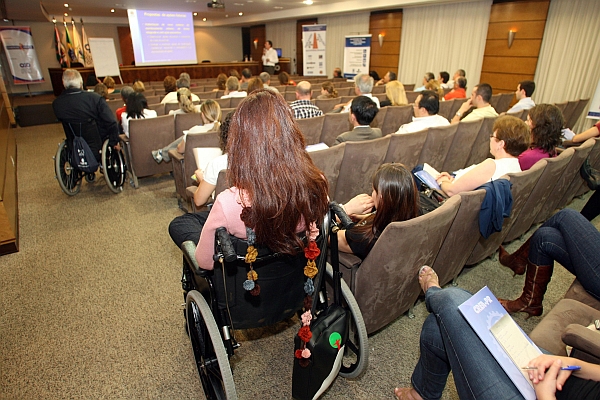 Seminário de Acessibilidade nos Estabelecimentos Comerciais, promovido pela ACP. | Albari Rosa/Gazeta do Povo