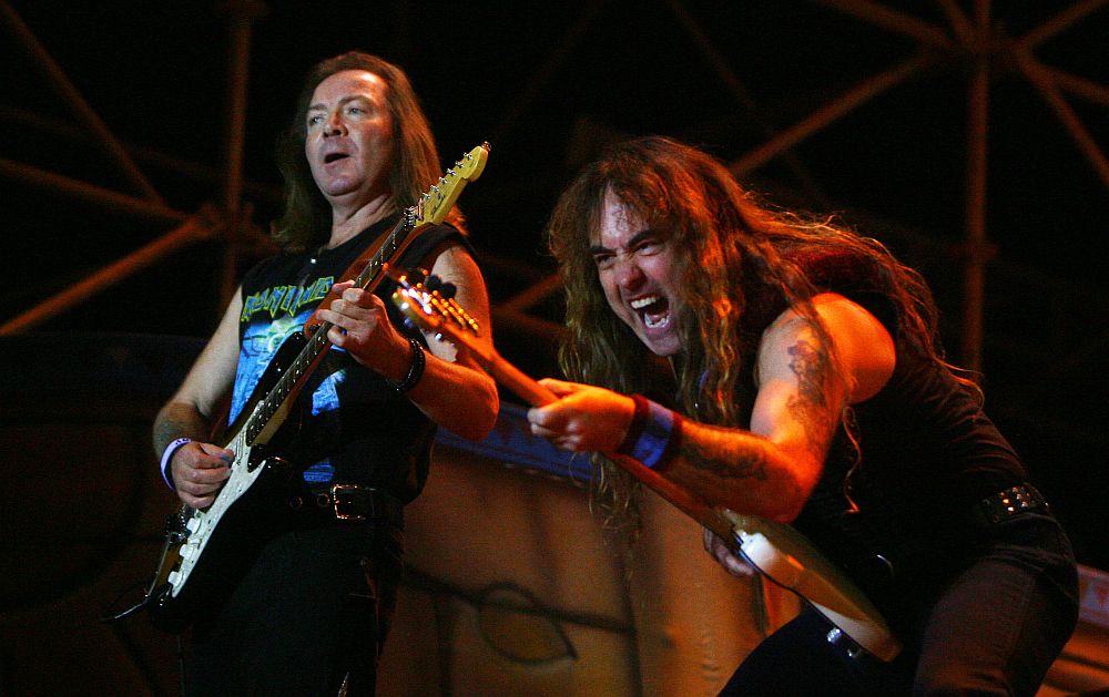 Show do Iron Maiden na Pedreira Paulo Leminski em março deste ano | Rodolfo Buhrer/Gazeta do Povo