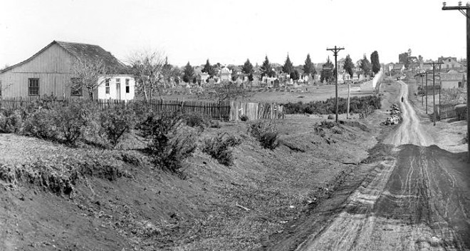 Avenida Água Verde em 1937 |