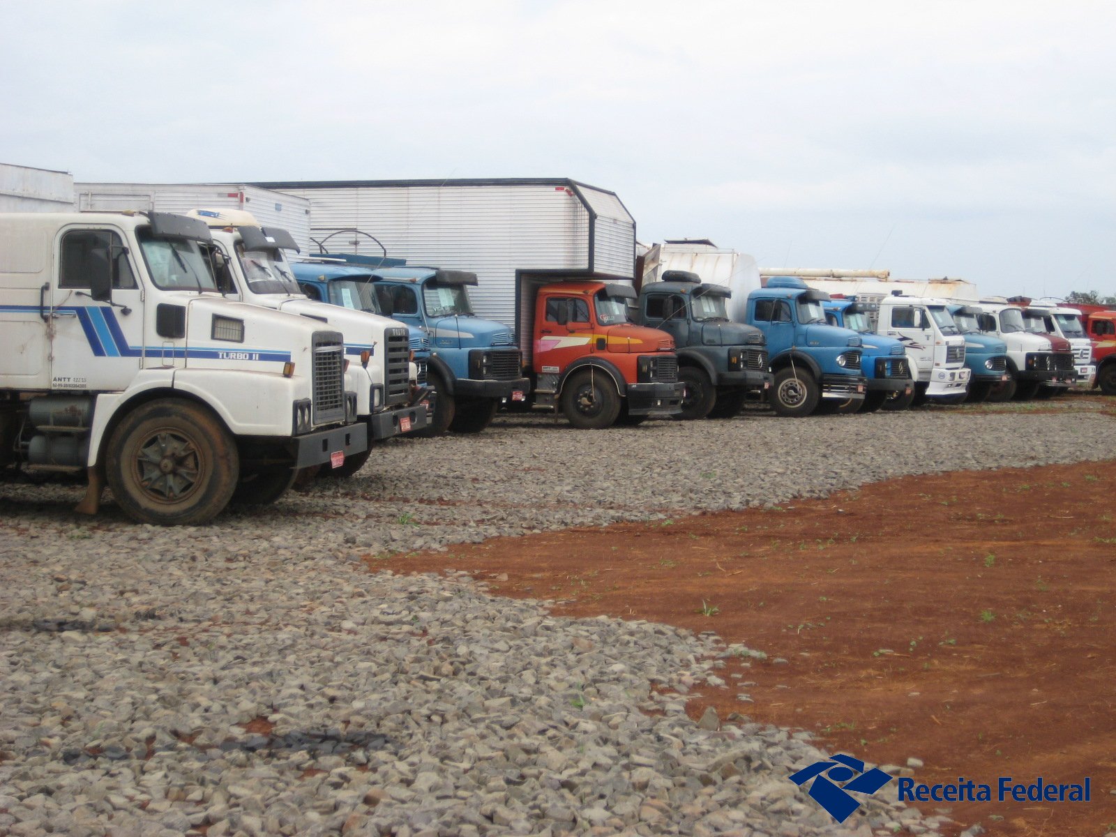 Veículos foram apreendidos pela Receita Federal nos últimos dois anos | Divulgação/Receita Federal