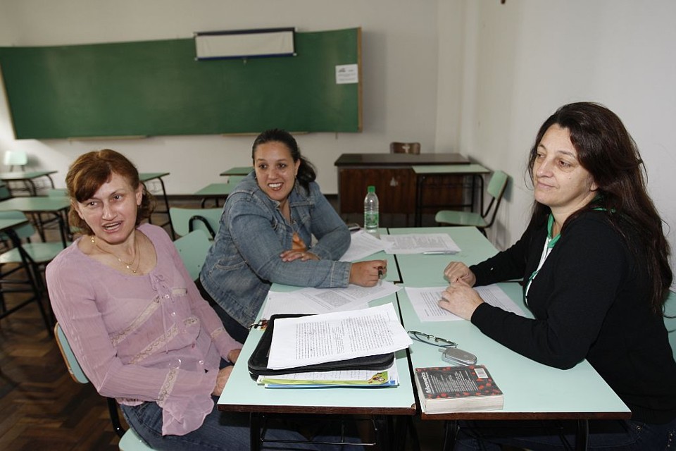 Débora, Vanessa e Jocirema: Como vamos ensinar desse jeito? | Aniele Nascimento/Gazeta do Povo