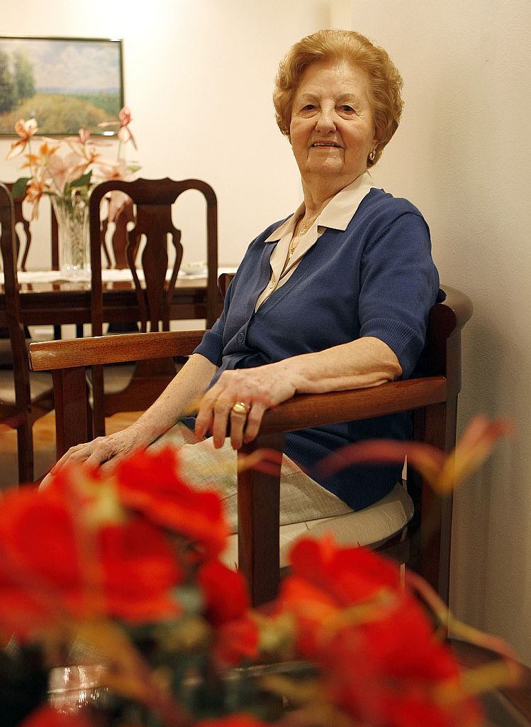 Edi Bündchen Silva, 79 anos: problema crônico nas costas é limitante na rotina diária | Rodolfo Bührer/ Gazeta do Povo