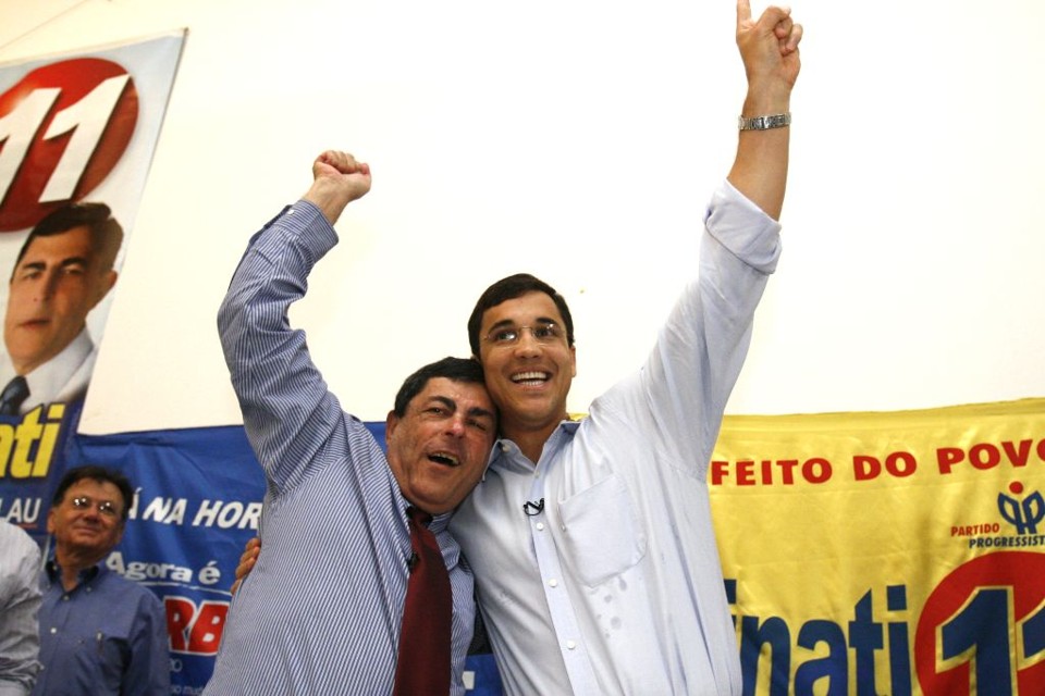 Belinati e Barbosa Neto: apoio contra um inimigo comum  Luiz Carlos Hauly | Roberto Custódio/Jornal de Londrina