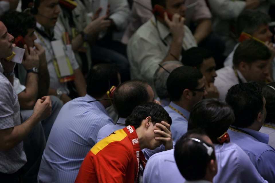 Em um pregão instável, as cotações da bolsa mostraram grande volatilidade: ao longo da sessão, os papéis chegaram a alternar baixa superior a 6% e alta de quase 2% | Paulo Whitaker/Reuters