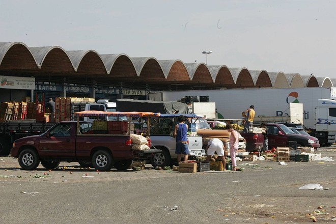 Ceasa de Curitiba: assaltos constantes são motivo de queixa dos comerciantes | Aniele Nascimento/Gazeta do Povo