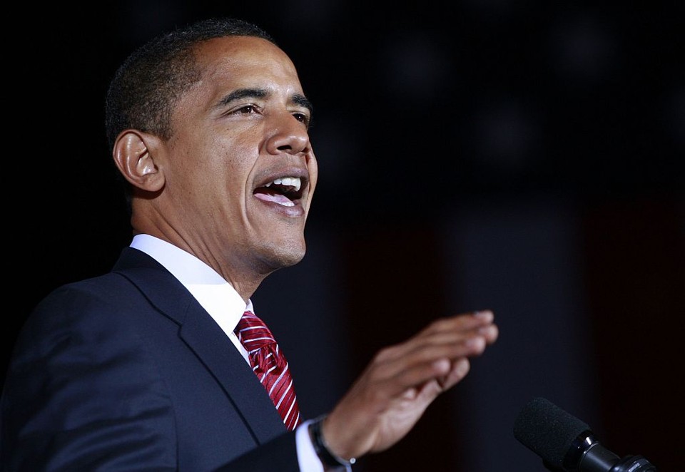 Obama que faz campanha em Ohio tem uma distância de cinco pontos percentuais para McCain | Jason Reed / Reuters
