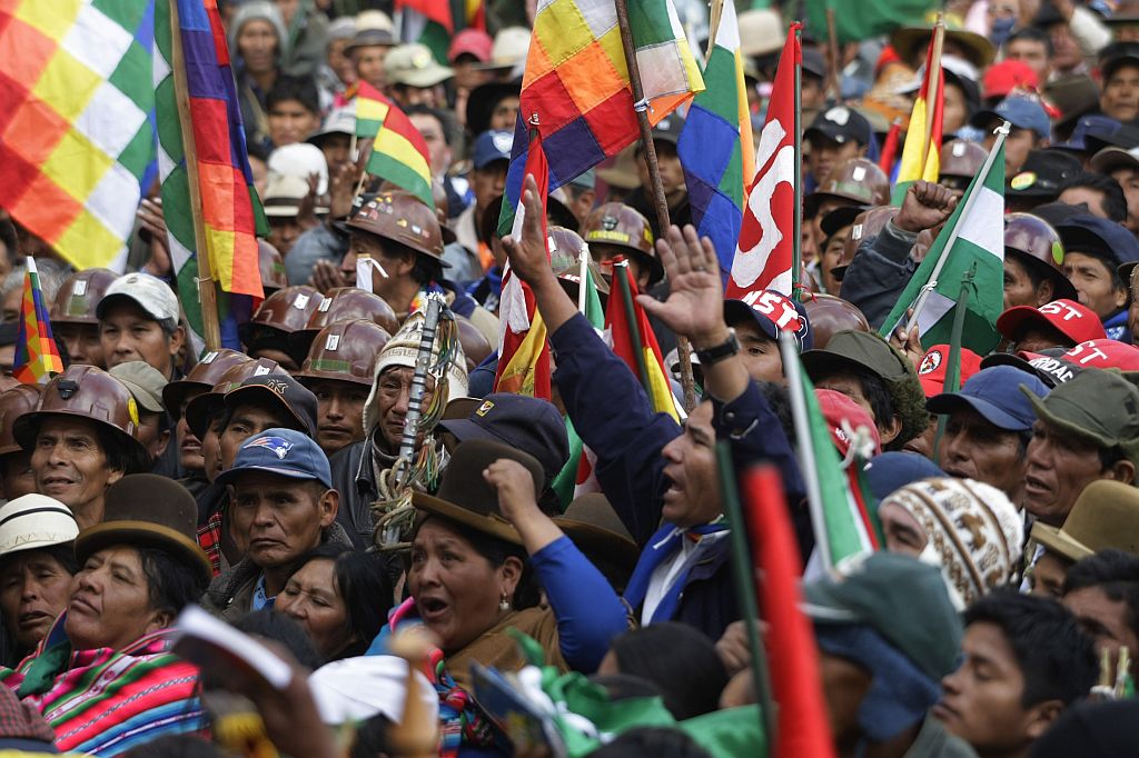 Seguidores de Evo festejam lei sancionada que convoca referendo | David Mercado / Reuters
