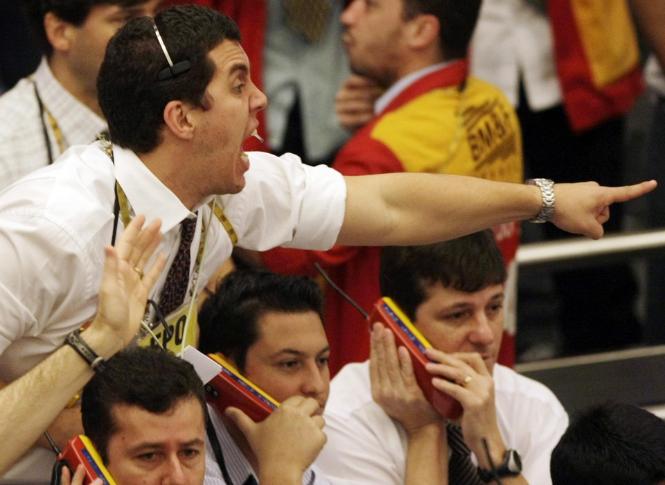 Sexta-feira tensa na Bovespa; desvalorização no mês ficou em 24,79% | Reuters/Paulo Whitaker