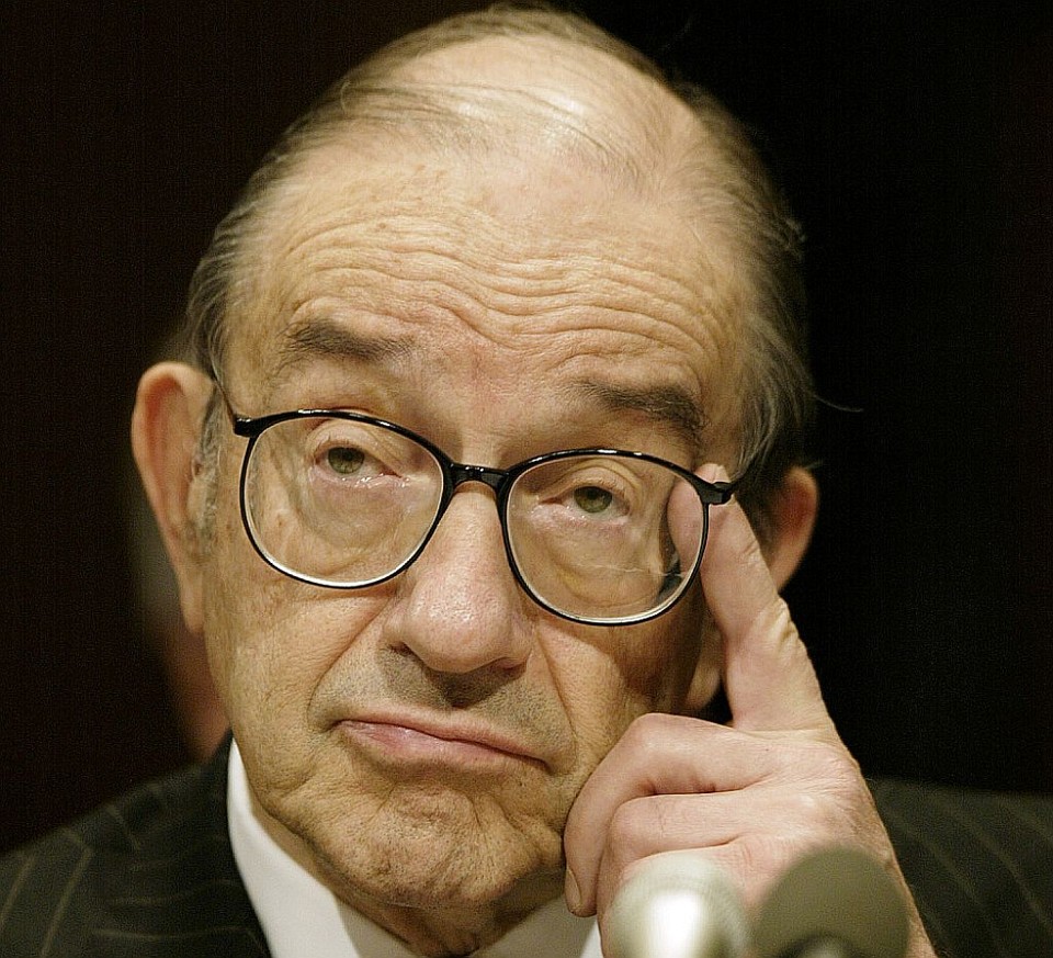 Greenspan diz que a crise "tornou-se muito mais ampla do que qualquer coisa que eu poderia ter imaginado" | Kevin Lamarque / Reuters
