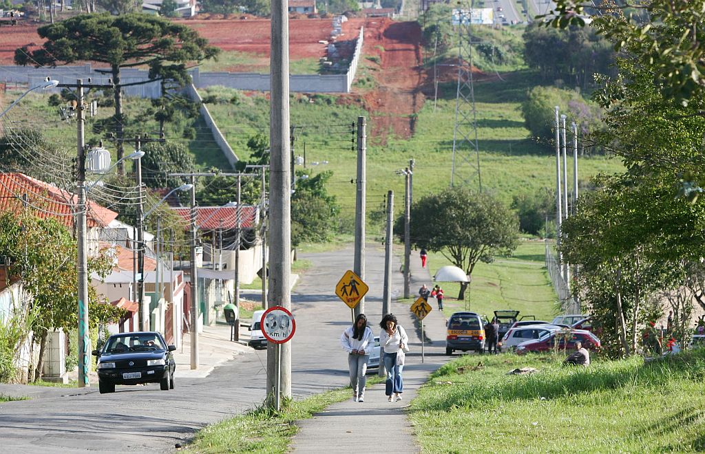 Local onde os dois jovens de 18 anos foram mortos: população vive situação de medo | Daniel Castelano/Gazeta do Povo