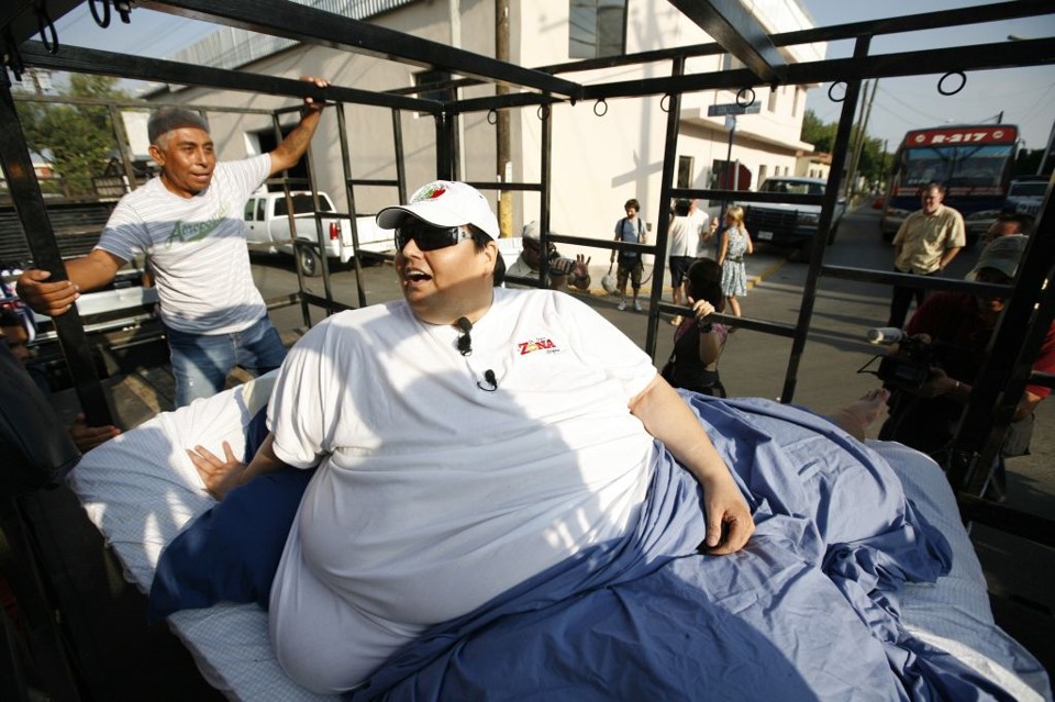 Exhomem mais gordo do mundo anuncia Exhomem mais gordo do mundo anuncia
