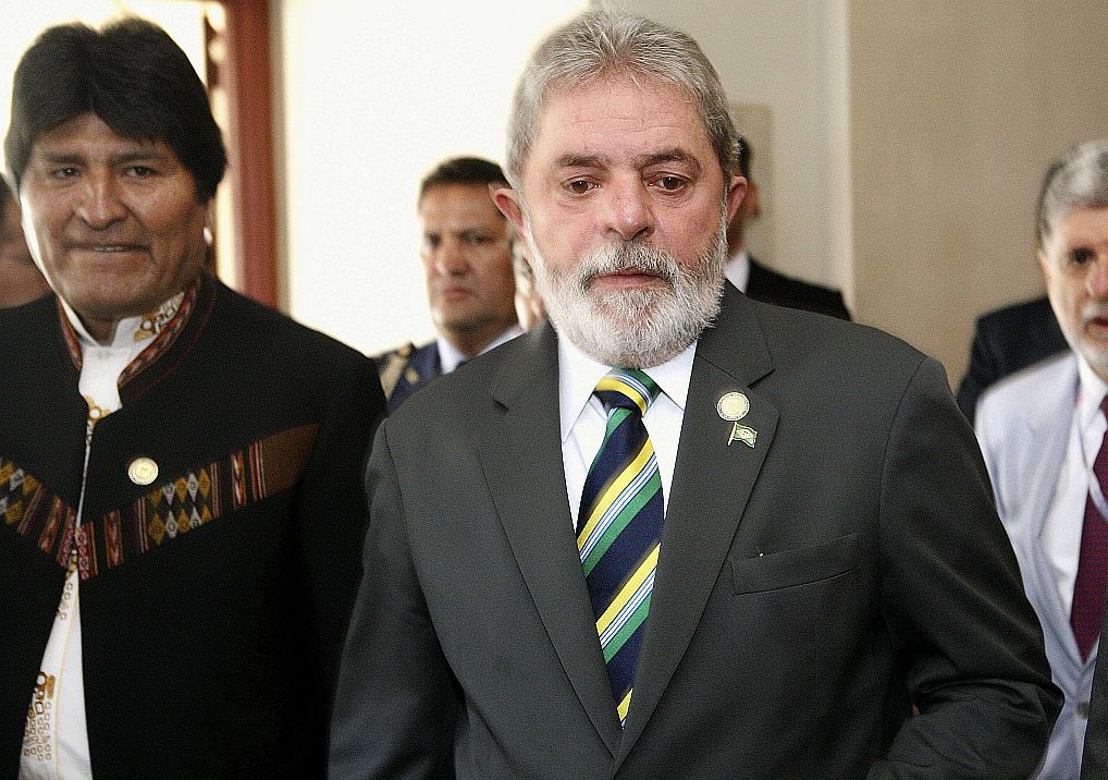 Durante encontro reservado, Morales agradeceu Lula pelo apoio durante momentos de fragilidade boliviana | Oswaldo Rivas / Reuters