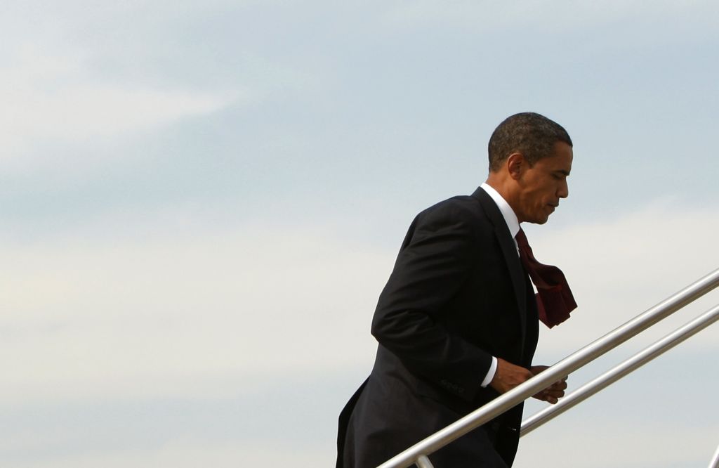 Obama pega vôo para visitar sua avó adoentada no Havaí: Dunham trabalhou em linha de montagem de bombardeios na Segunda Guerra Mundial | Jim Young / Reuters