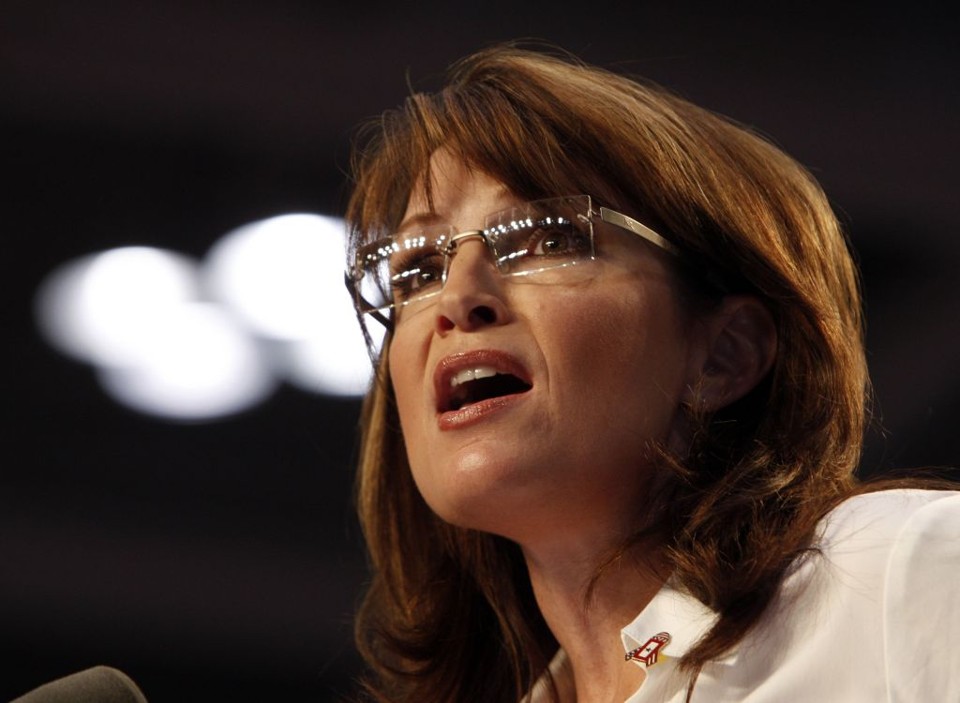 Palin traçou paralelos entre New Hampshire e o Alasca pela caça aos alces, e afirmou que sabe que pode "contar com a boa gente de New Hampshire porque são muito parecidos com a gente do Alasca" | Carlos Barria / Reuters
