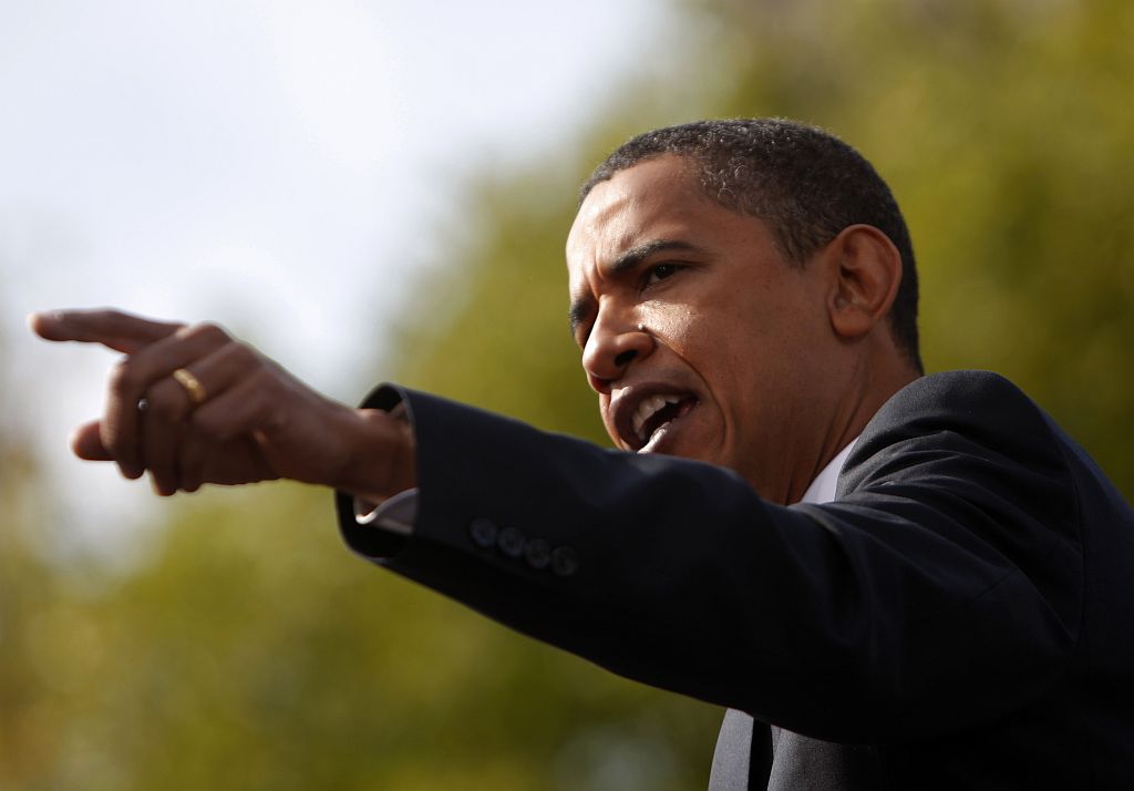 Obama supera McCain com 52% das intenções de voto, contra 40% do republicano | Jim Young / Reuters