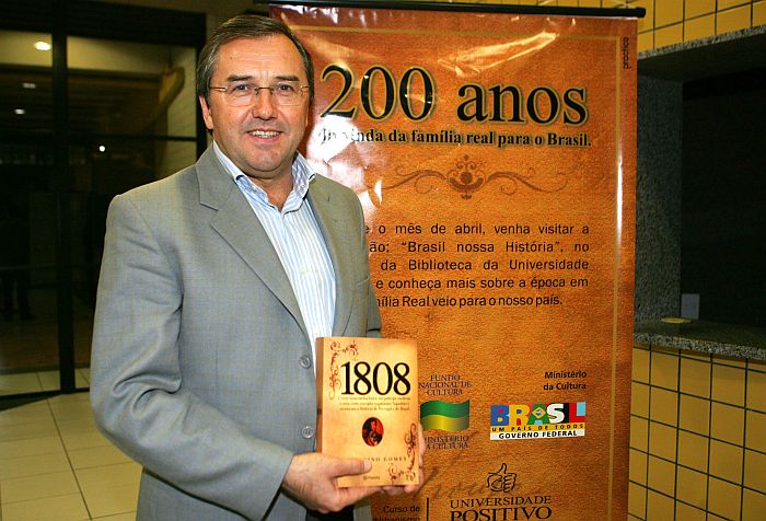 O jornalista paranaense Laurentino Gomes venceu o Prêmio Jabuti na categoria não-ficção, com o livro "1808" | Pedro Serápio/Arquivo/Gazeta do Povo