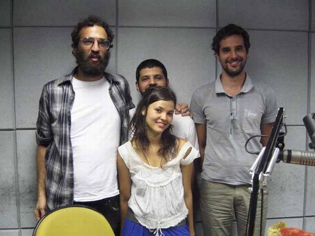 Marcelo Camelo e os colegas da banda Os Imprevisíveis | Reprodução/MySpace do Artista