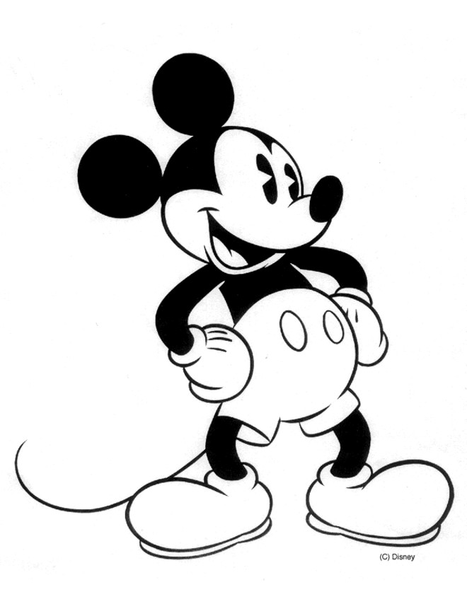 Mickey em sua fisionomia original | 