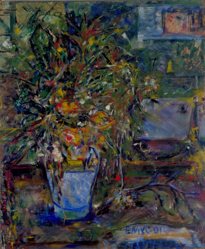 Obra de Emygdio de Barros na mostra Nise da Silveira |