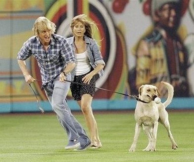 Owen Wilson e Jennifer Aniston são John e Jenny em 