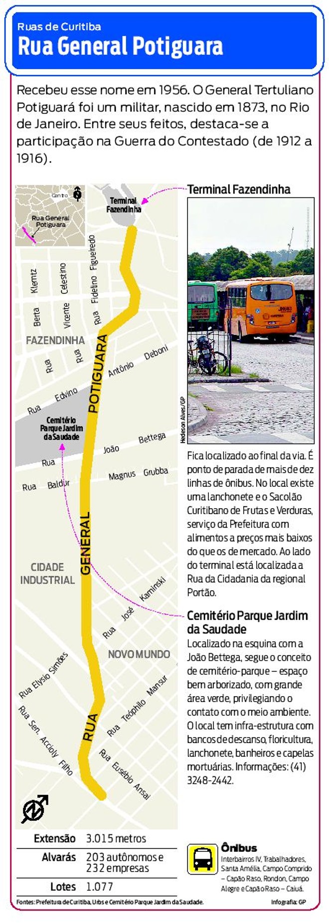 Saiba mais sobre a Rua General Potiguara | 