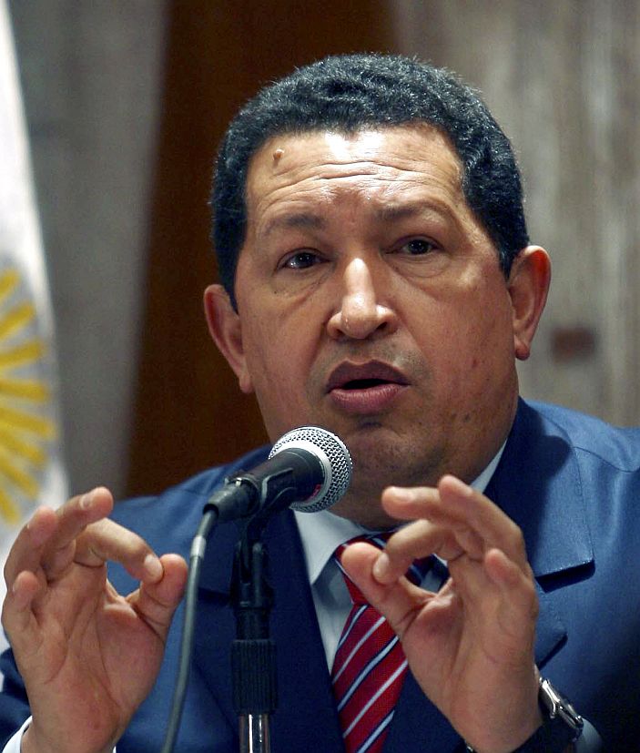 "Nós afastamos o cônsul e esclarecemos a situação", destacou o novo conflito ao canal estatal de TV da Venezuela: Chávez mantém conturbadas relações com os EUA | Miraflores / Reuters