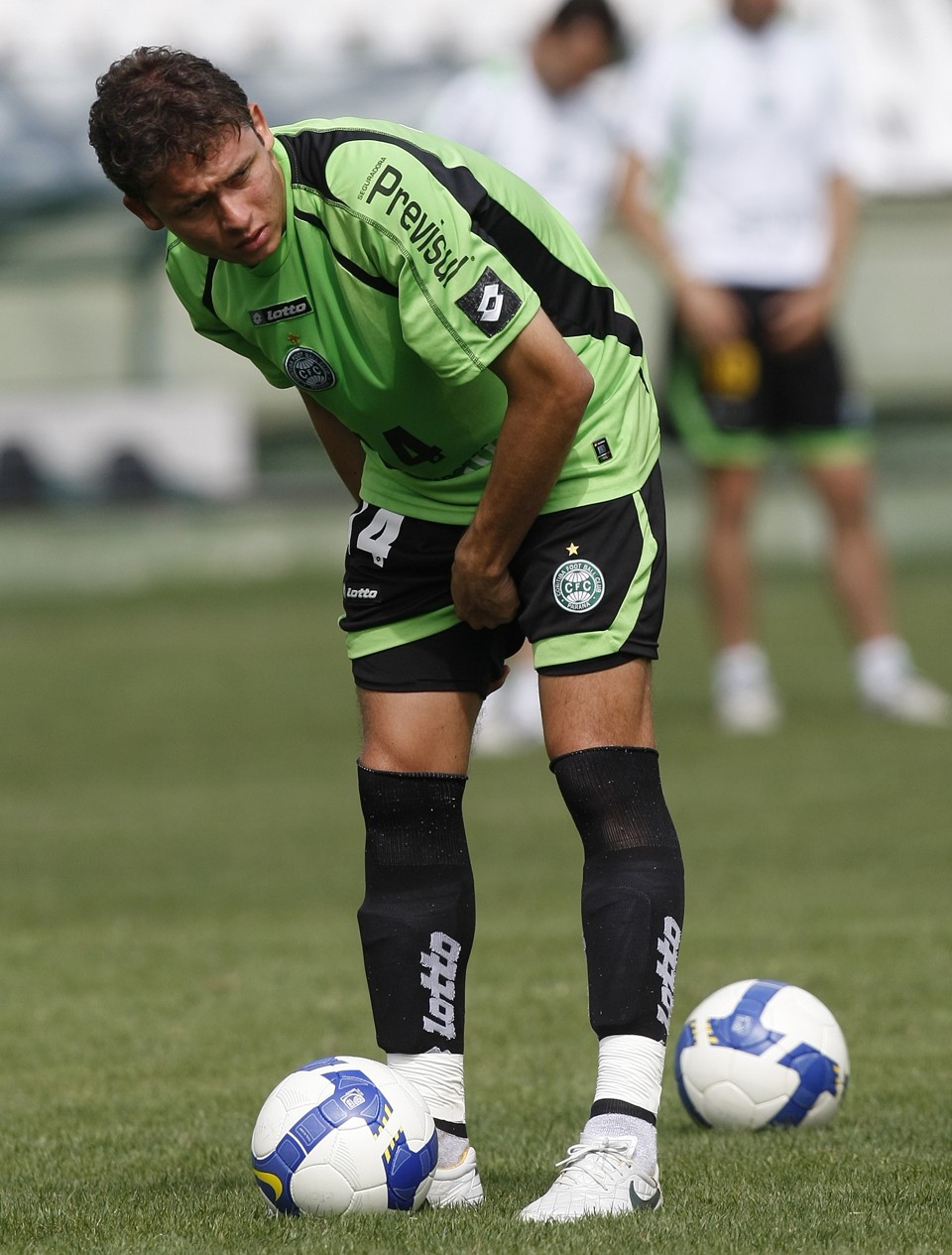 Keirrison assinou pré-contrato com a Traffic e aguarda desenrolar das negociações entre a empresa e o Coritiba | Rodolfo Bührer / Gazeta do Povo