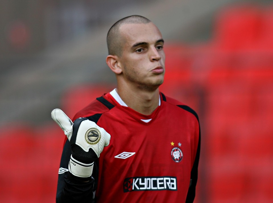 Goleiro Guilherme retorna a Curitiba para tratar joelho no CT do Atlético, clube que o projetou para o futebol | Albari Rosa / Gazeta do Povo - Arquivo
