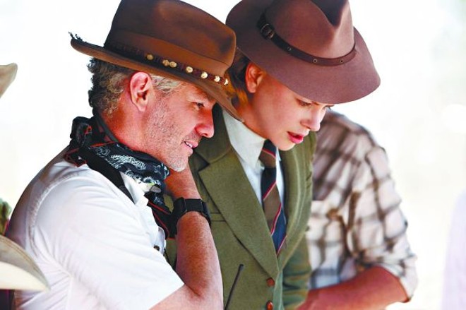 Baz Luhrmann (ao lado de Nicole Kidman); romântico pós-moderno | 