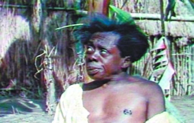 Grande Otelo no papel de Macunaíma, na adaptação do clássico brasileiro dirigida por Joaquim Pedro de Andrade |