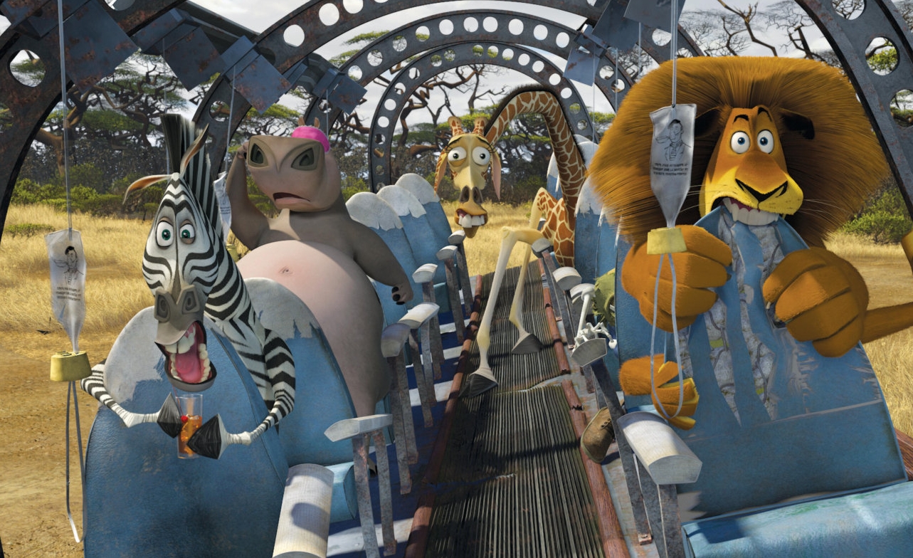 Cena do filme "Madagascar 2 - A Grande Escapada" | Divulgação/DreamWorks