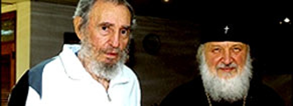 Visita de líderes religiosos ao ex-governante cubano | Reprodução
