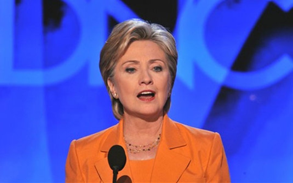 Hillary Clinton discursa na convenção democrata | AFP