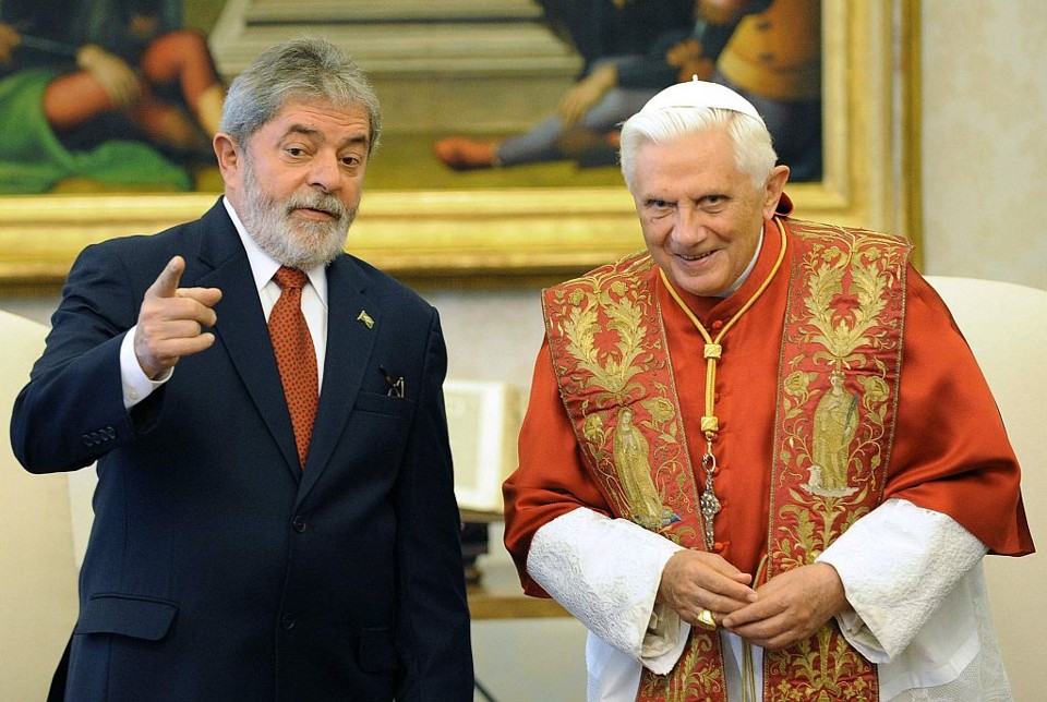 Lula é recebido pelo pontífice no Vaticano: reunião tratou da crise financeira global | Christophe Simon-pool / Reuters
