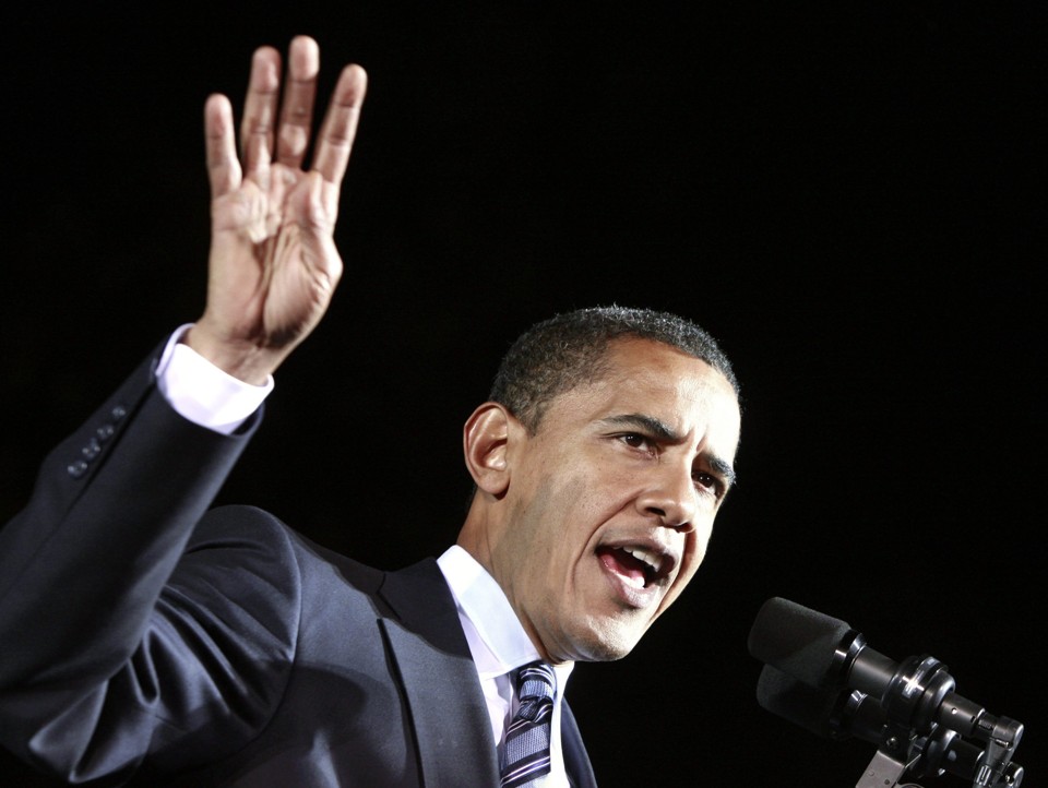 O candidato democrata Barack Obama alerta para o "excesso de confiança" que pode atrapalhar sua vitória | Jason Reed / Reuters