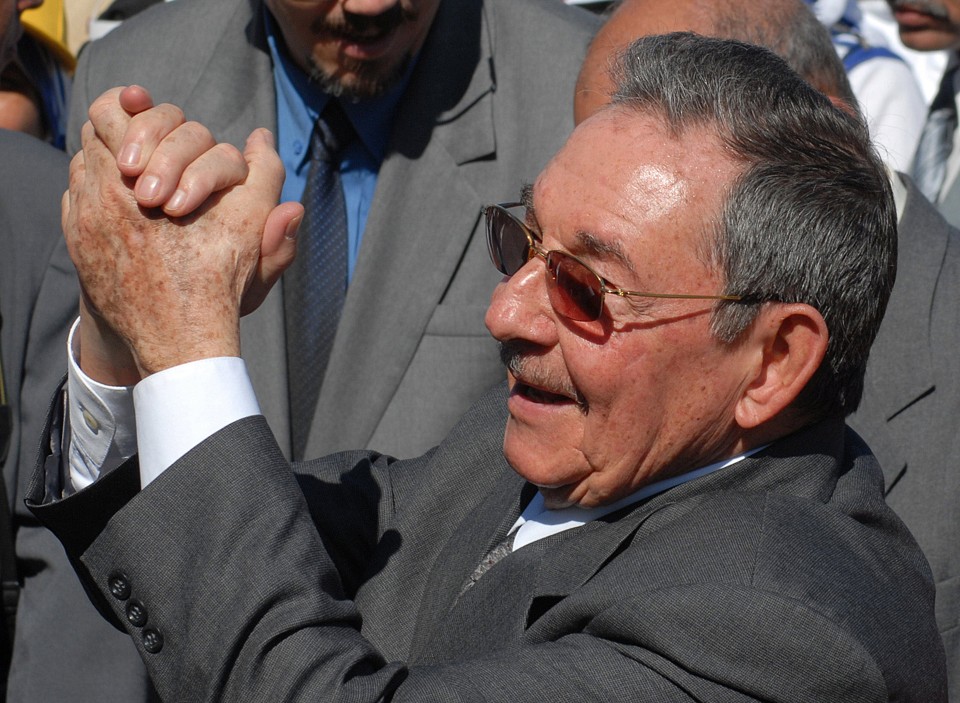 Raúl Castro assista à beatificação do padre José Olallo Valdés | RODOLFO BLANCO CUE/AFP