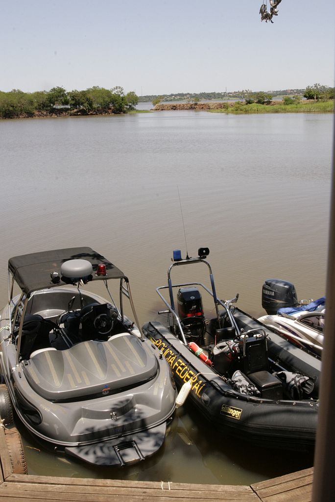 Após chacina, delegacia da Polícia Marítima passou a fiscalizar o Lago de Itaipu | Osmar Nunes/Gazeta do Povo
