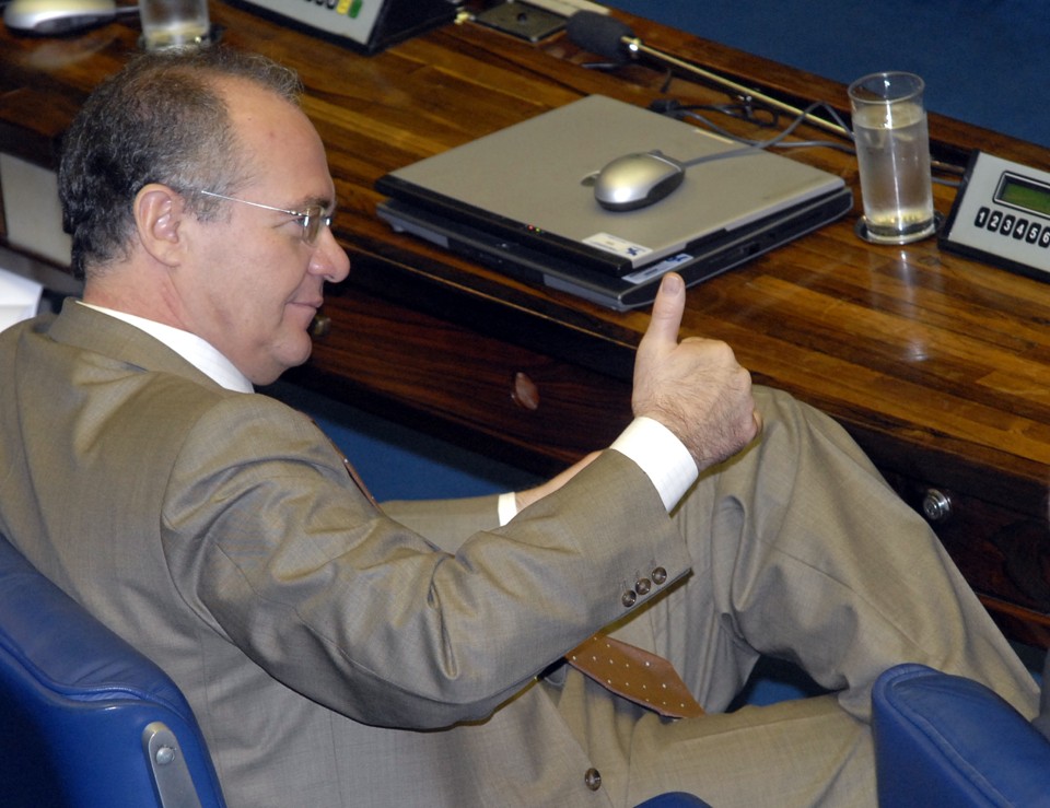Renan já comunicou o líder do PMDB de que quer ocupar o cargo | Antonio Cruz/ABr