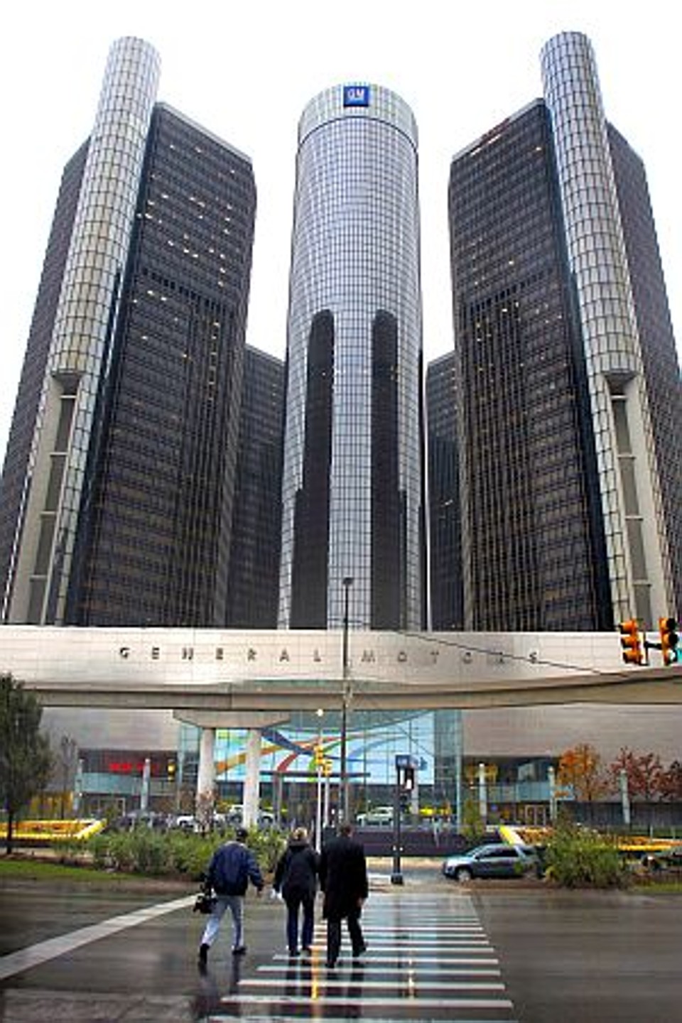 Prédio da GM em Detroit, no estado de Michigan. Empresas podem ter um interventor estatal | Bil Pugliano/AFP