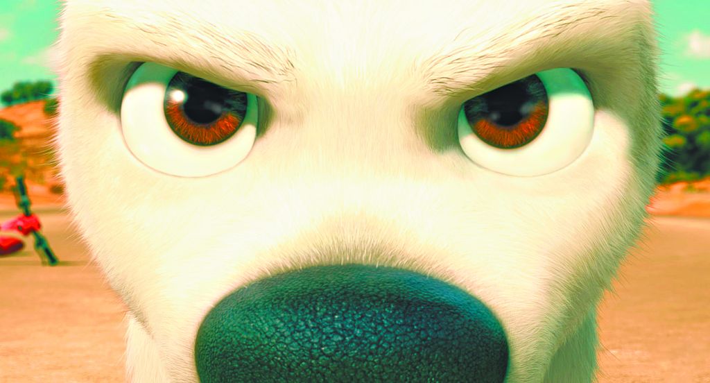 O interesse do público levou a Disney a produzir o desenho do cão Bolt em 3D | Divulgação