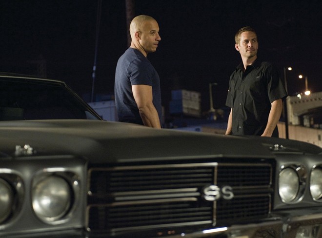 Vin Diesel e Paul Walker em 